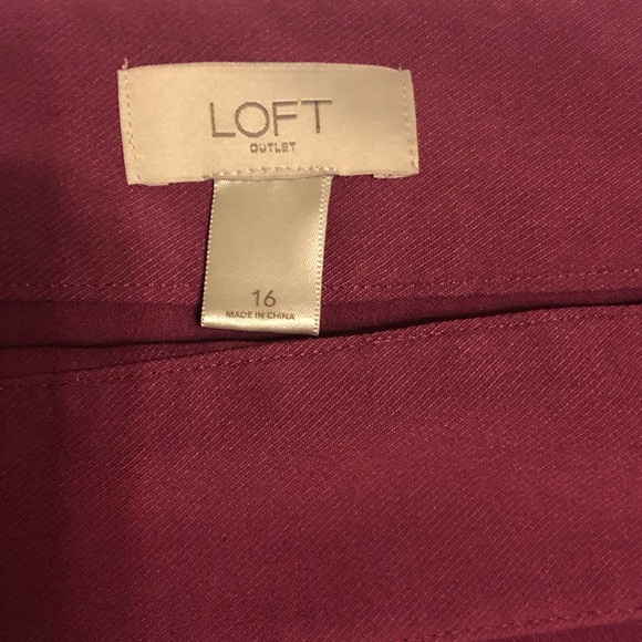Loft size 16 pink skirt - Picture 3 of 3